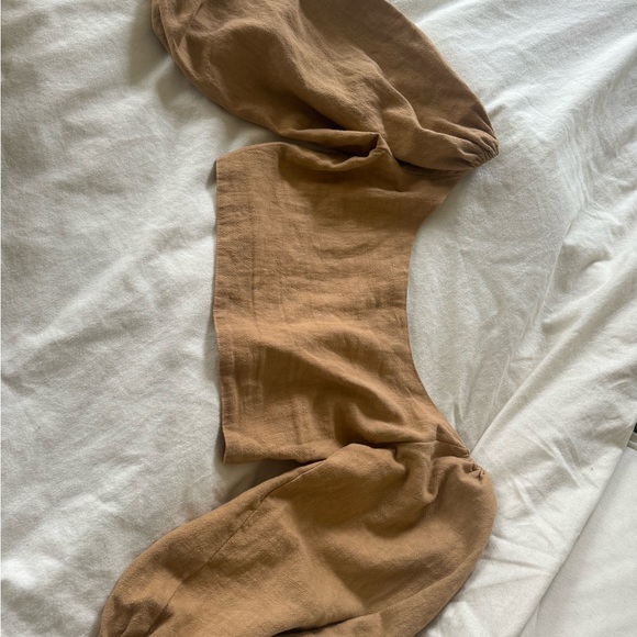 Kara Thoms Bellflower top size S in Straw - Picture 3 of 3